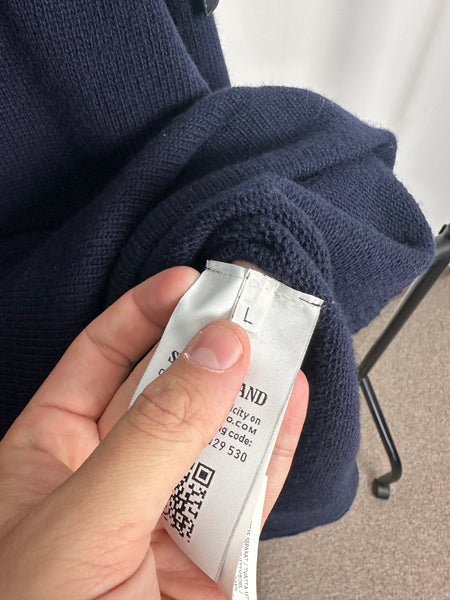 Stone Island Wool 1/4 Zip Pullover (L)