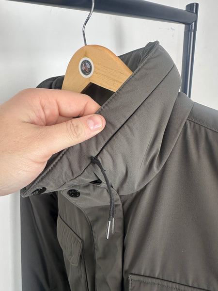 Stone Island Micro Twill Field Jacket With Primaloft Insulation