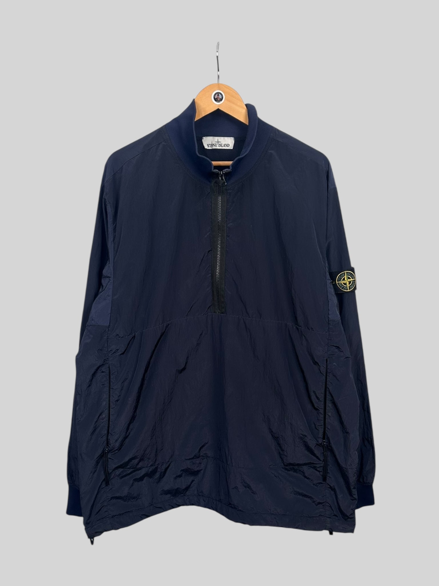 Stone Island Nylon Metal 1/2 Zip Smock (XXL)