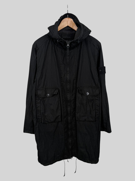 Stone Island 50 Fili Resinata Ghost Parka (M)