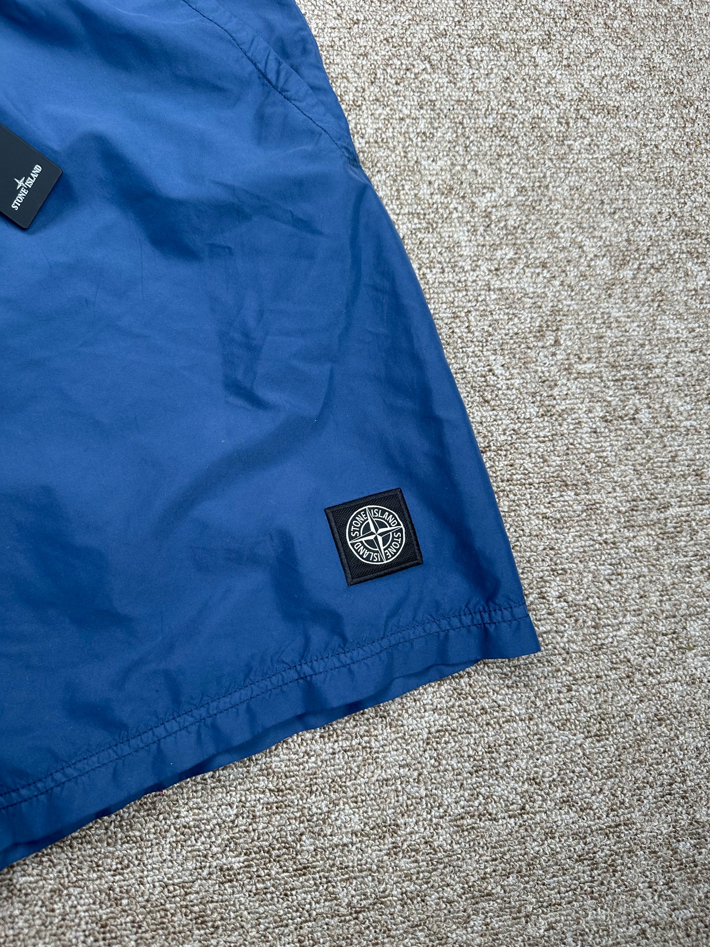 Stone Island Brushed Cotton Swim Shorts