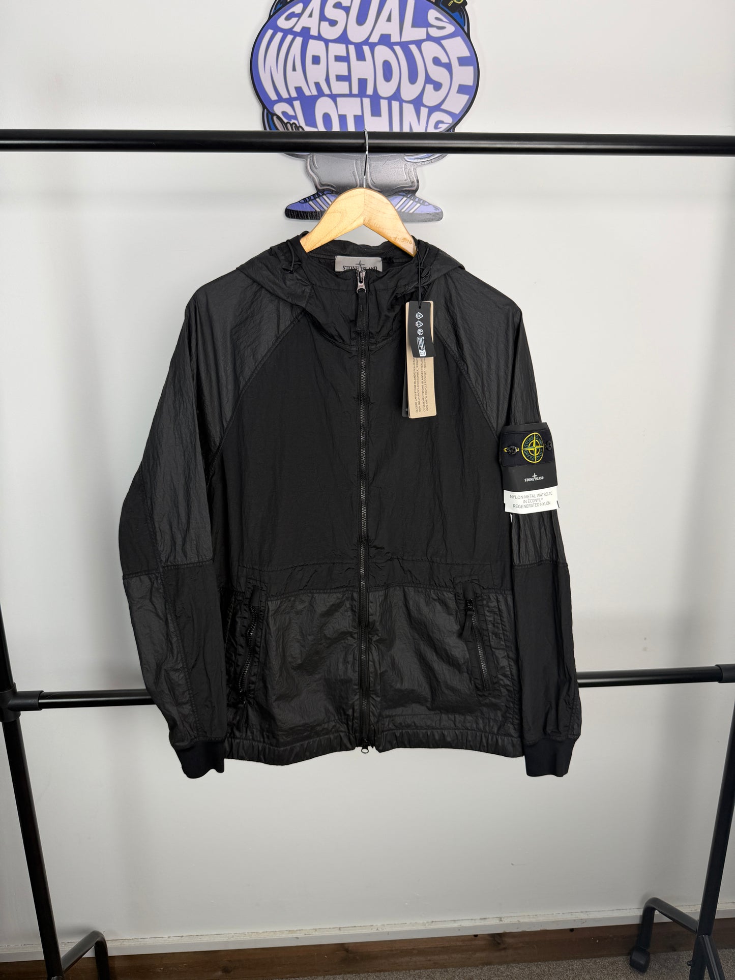 Stone Island Nylon Metal Watro-TC In Econyl Regenerated Nylon Jacket