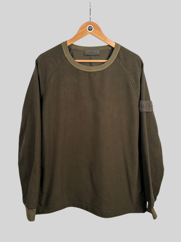 Stone Island Moleskin Ghost Sweatshirt (XL)