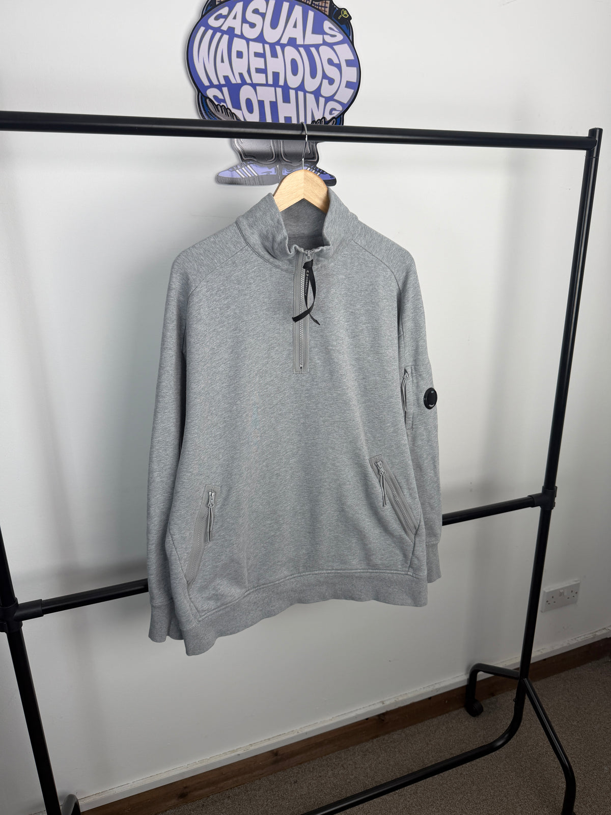 C.P Company 1/4 Zip Sweatshirt