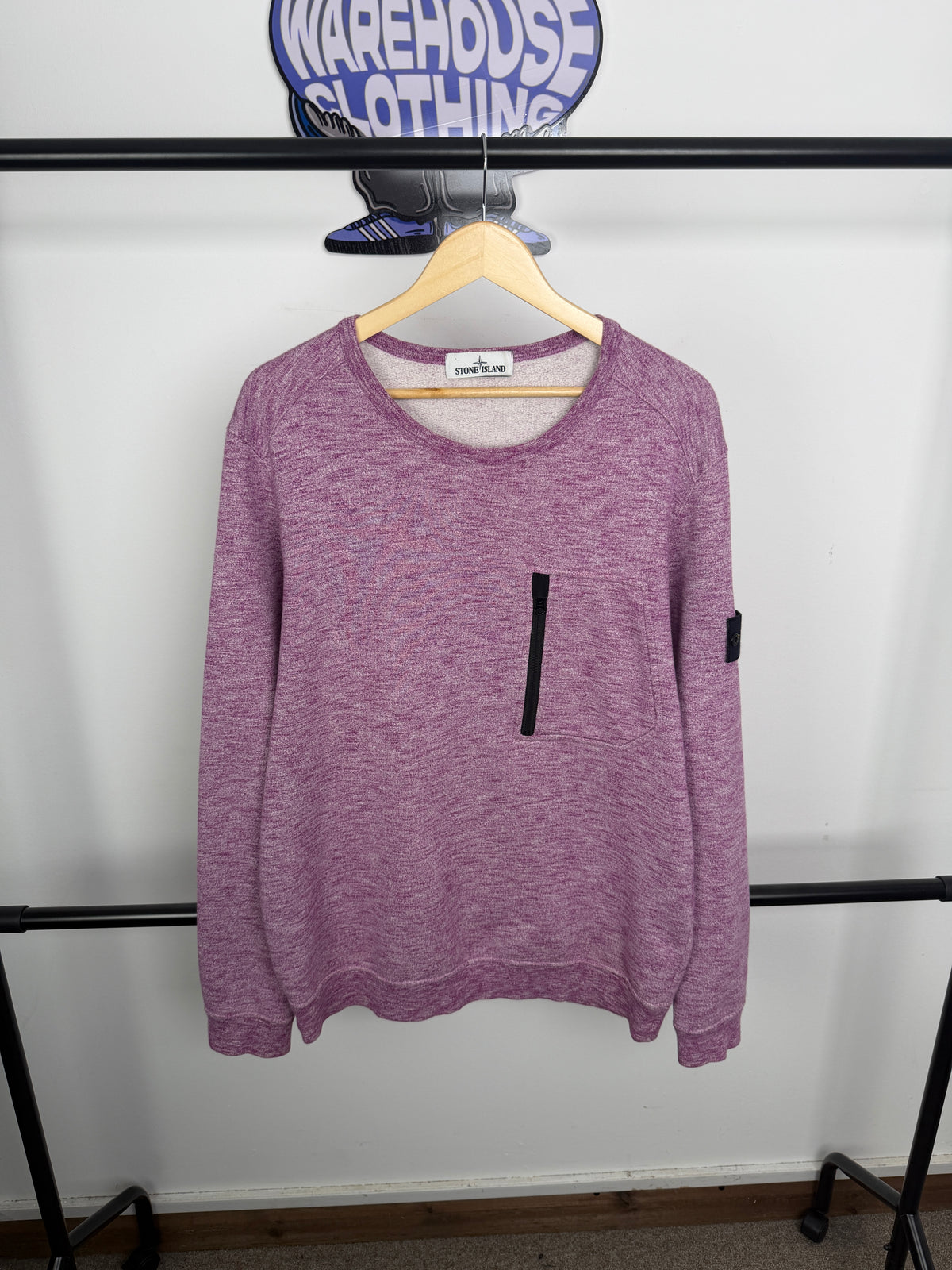 Stone Island Marl Pocket Sweatshirt