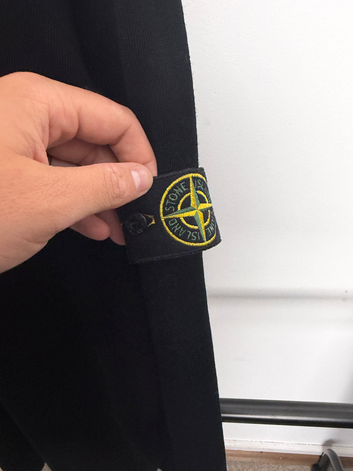 Stone Island Lana Wool 1/2 Zip Knit