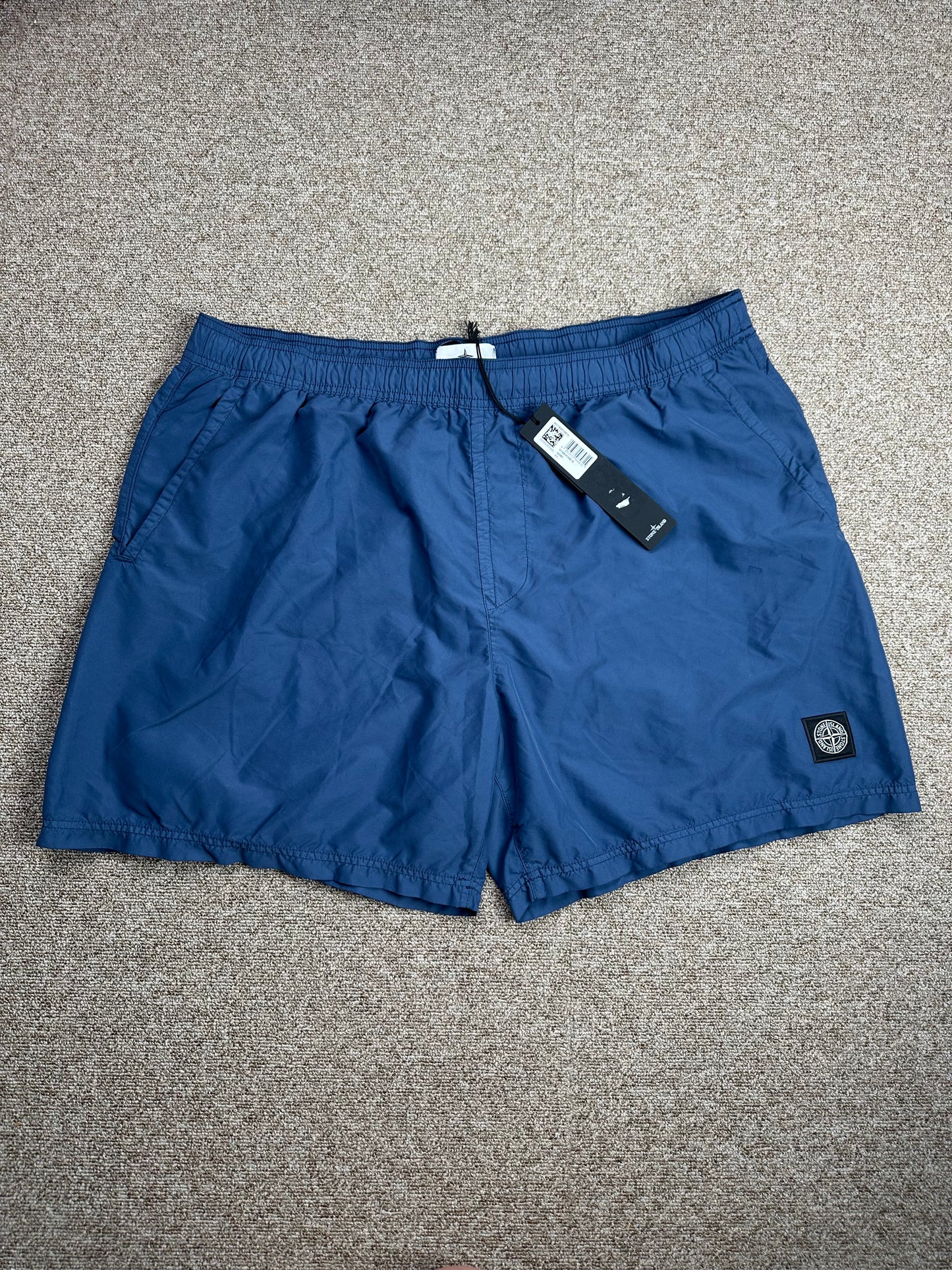 Stone Island Brushed Cotton Swim Shorts