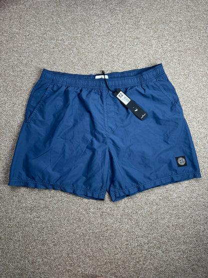 Stone Island Brushed Cotton Swim Shorts