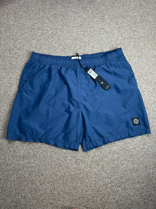 Stone Island Brushed Cotton Swim Shorts