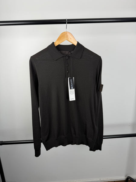 Stone Island Lana Wool Ghost Polo Shirt - BNWT (S)