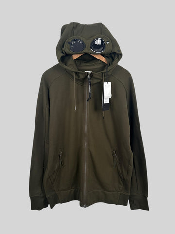 CP Company Diagonal Raised Fleece Goggle Hoodie - BNWT (XL)