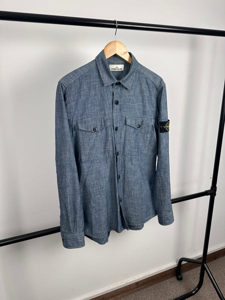Stone Island Chambray Shirt (L)
