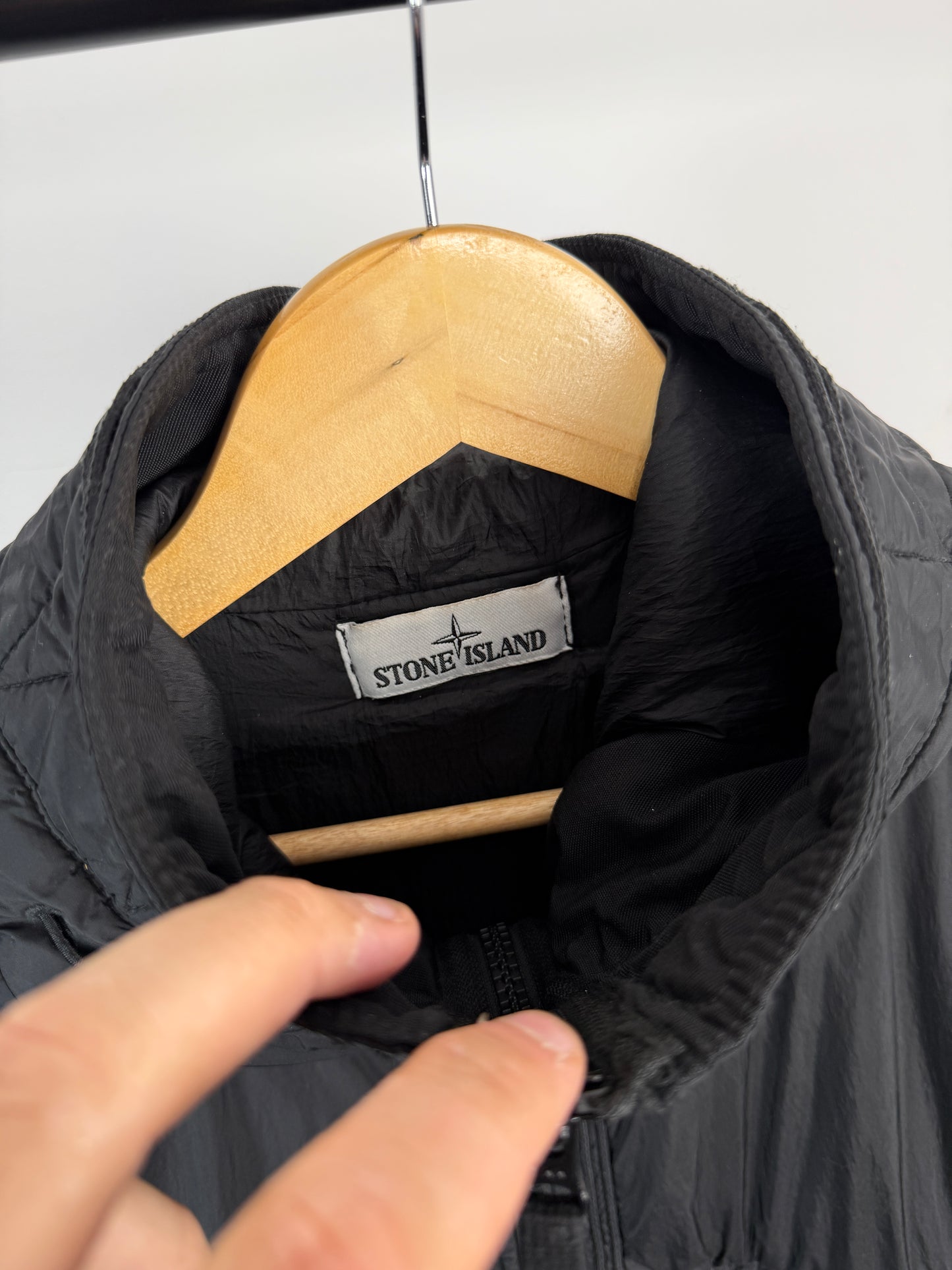 Stone Island Garment Dyed Crinkle Reps NY Jacket