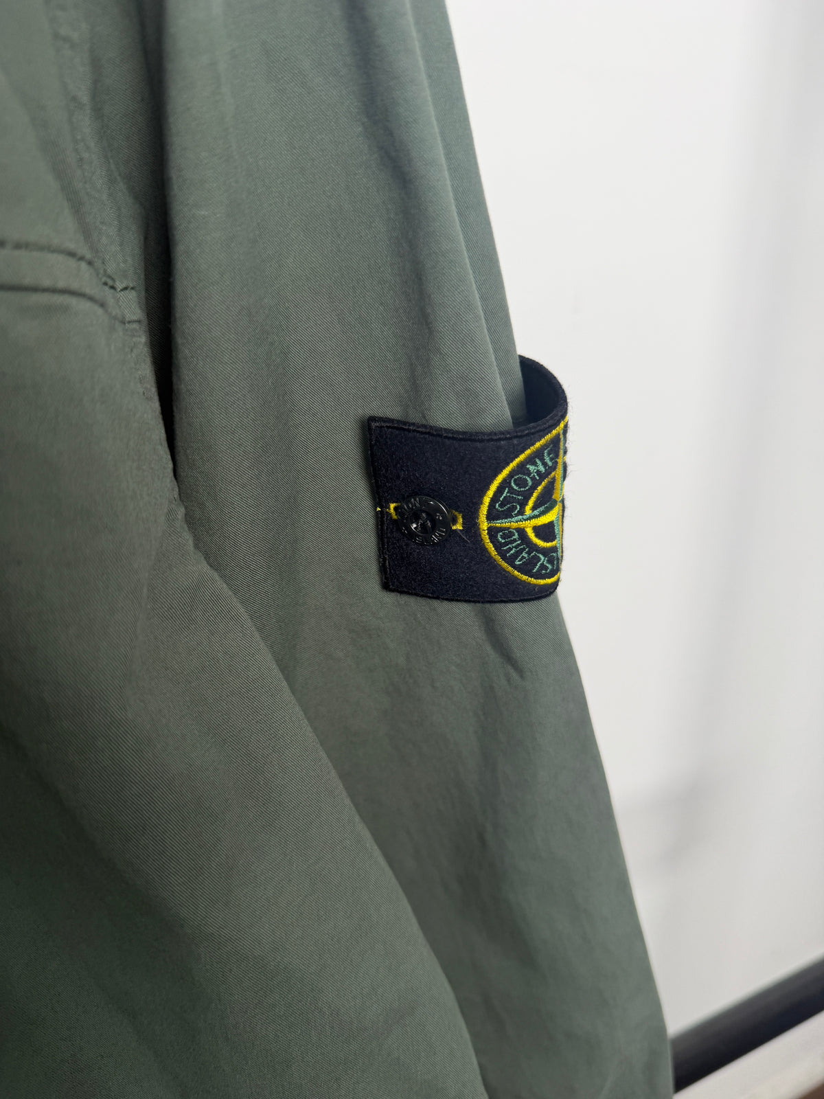 Stone Island Supima Cotton Twill Stretch Overshirt