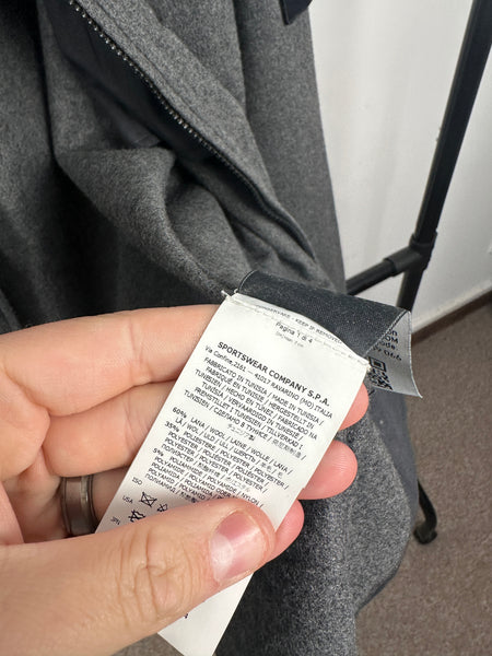 Stone Island Zip Up Wool Jacket (XXL)