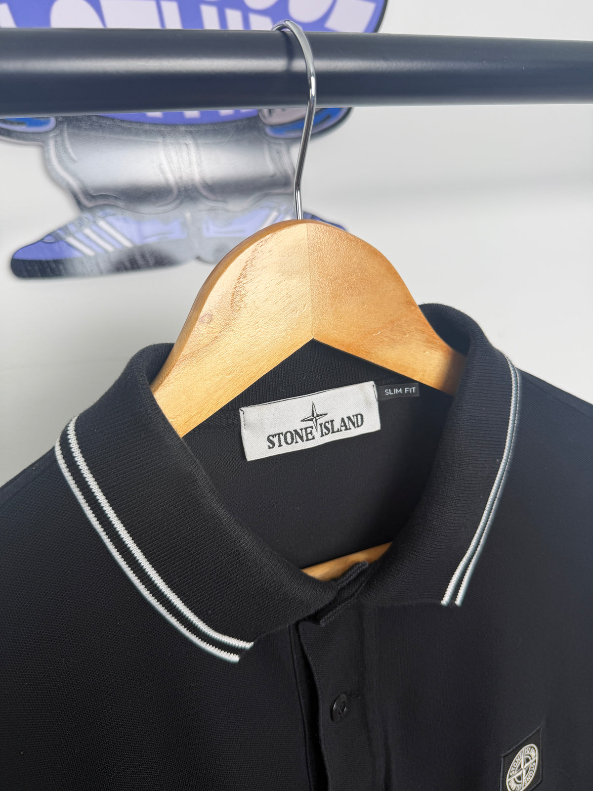 Stone Island Long Sleeved Polo Shirt