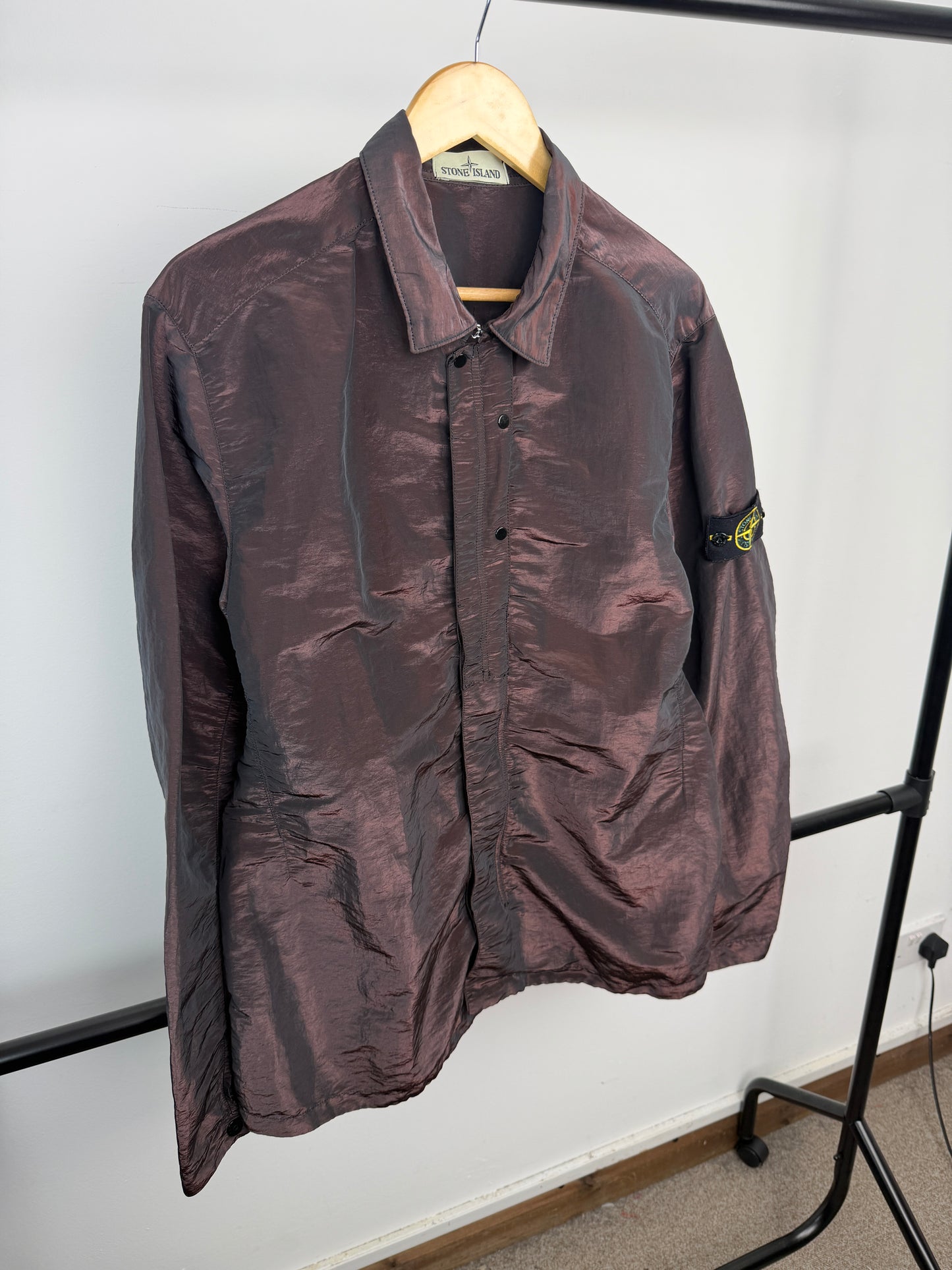 Stone Island Red Weft Overshirt