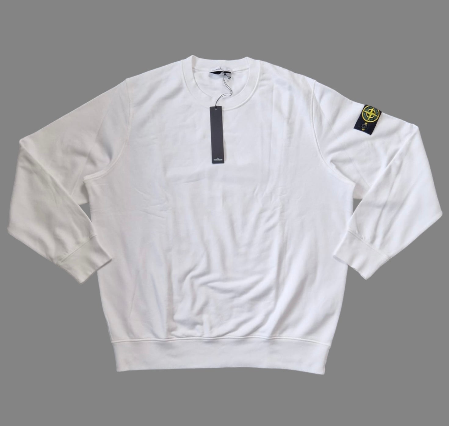Stone Island Crewneck Sweatshirt - White - BNWT